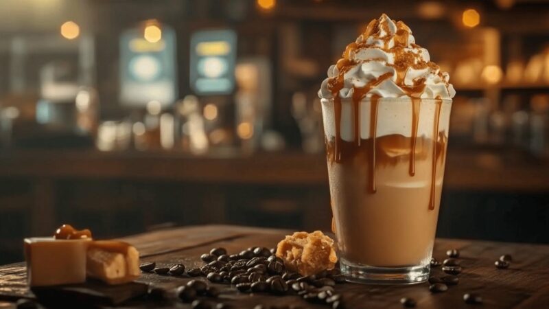 Comment preparer un frappuccino caramel maison digne des plus grands cafes