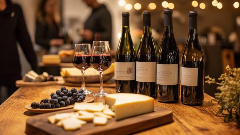Apprendre à déguster le vin grâce à des ateliers d’accord vins-fromages